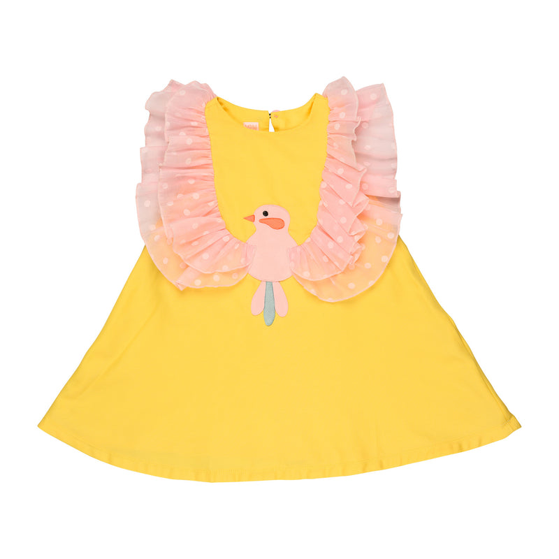 Chirping Yellow dress