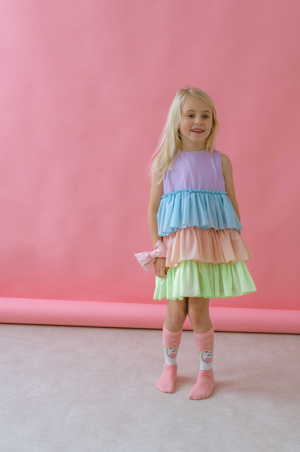 Rosalee Rainbow dress