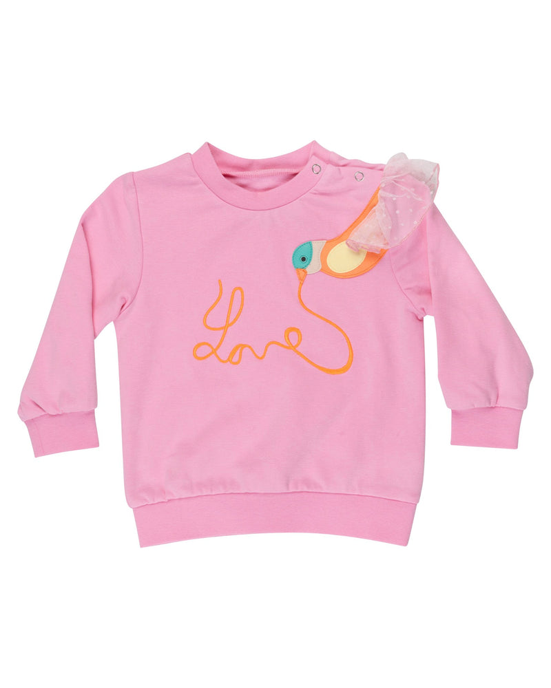 Lucia Love Pink sweatshirt