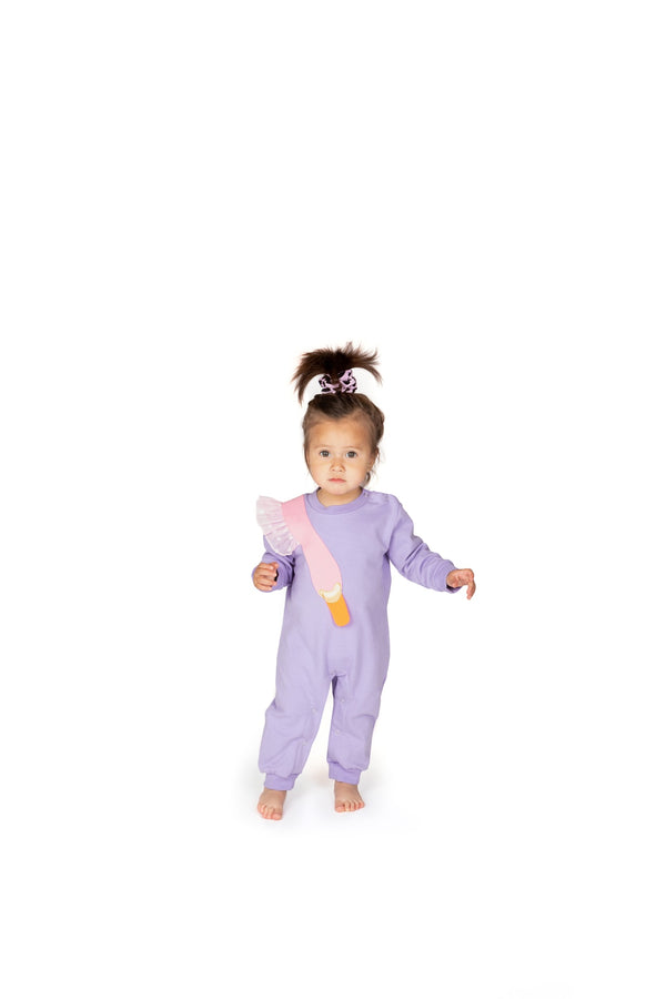 Agnes Angel Purple Onesie