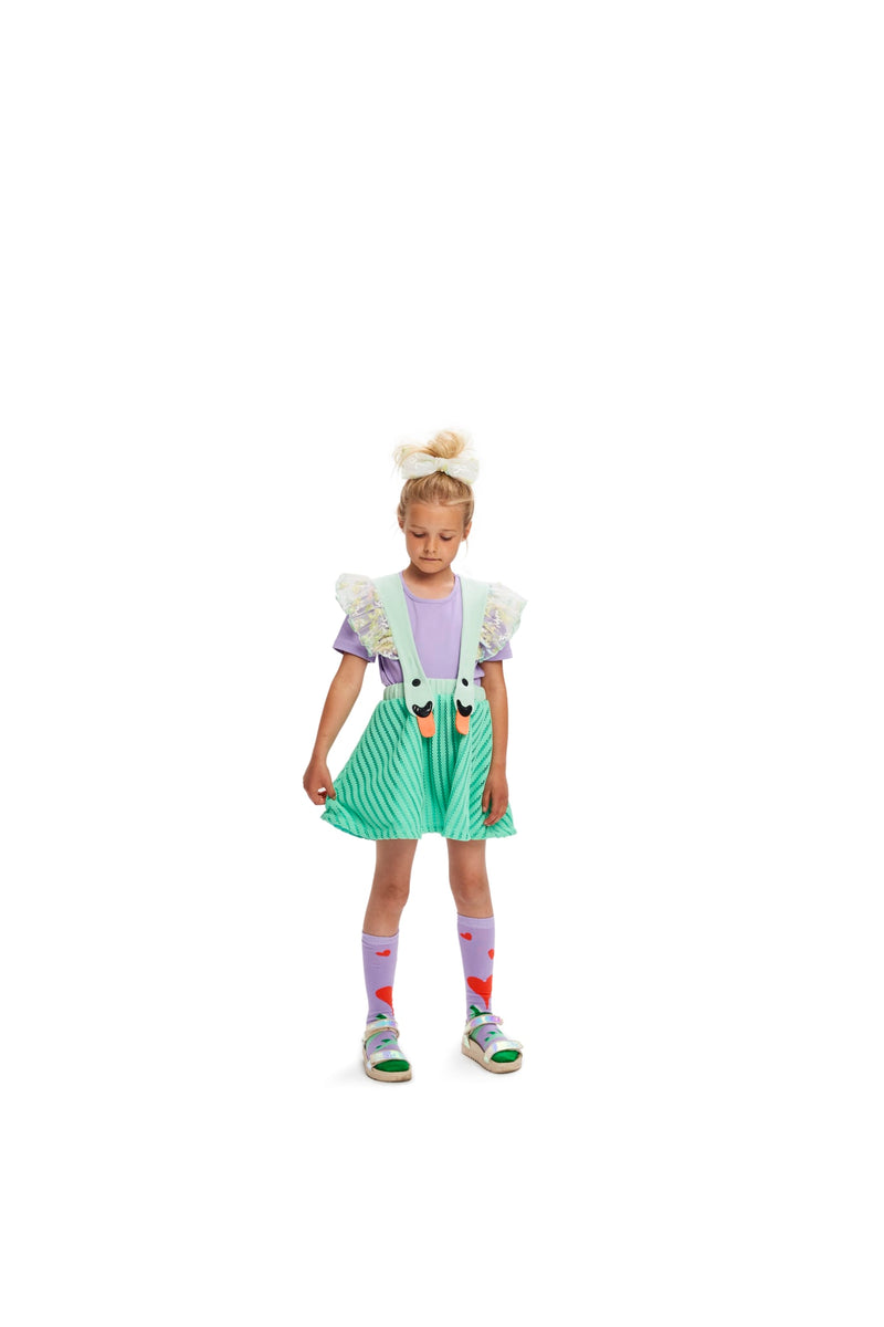 Bird Girl Frill Mint dress