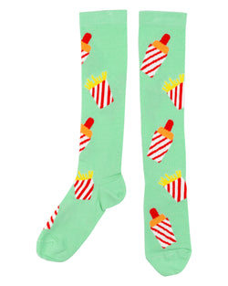 Fastfood knee socks