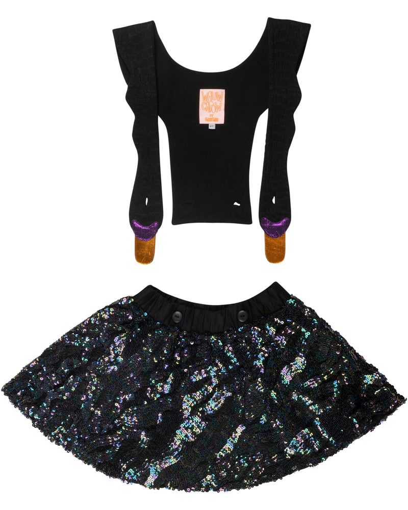 Bird girl Glitter dress