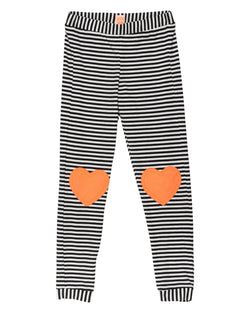 Sweet Knees Striped leggings