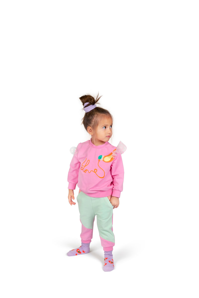 Lucia Love Pink sweatshirt