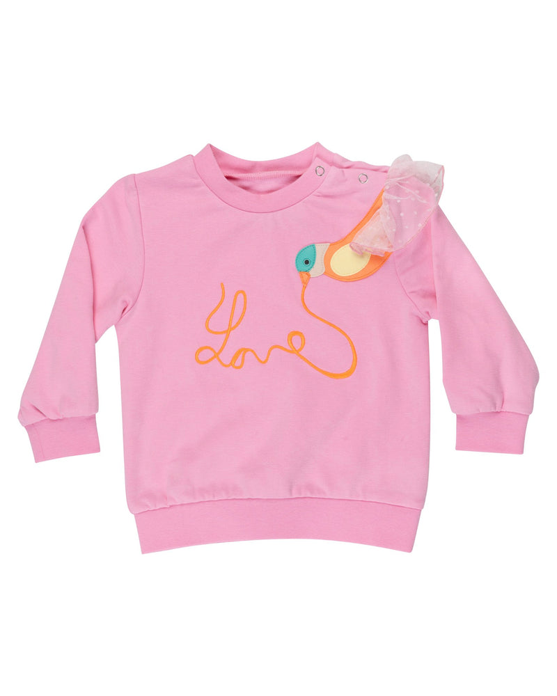 ﻿Lucia Love Pink sweatshirt