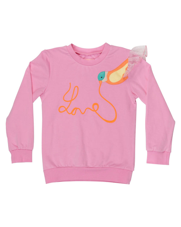 Lucia Love Pink sweatshirt