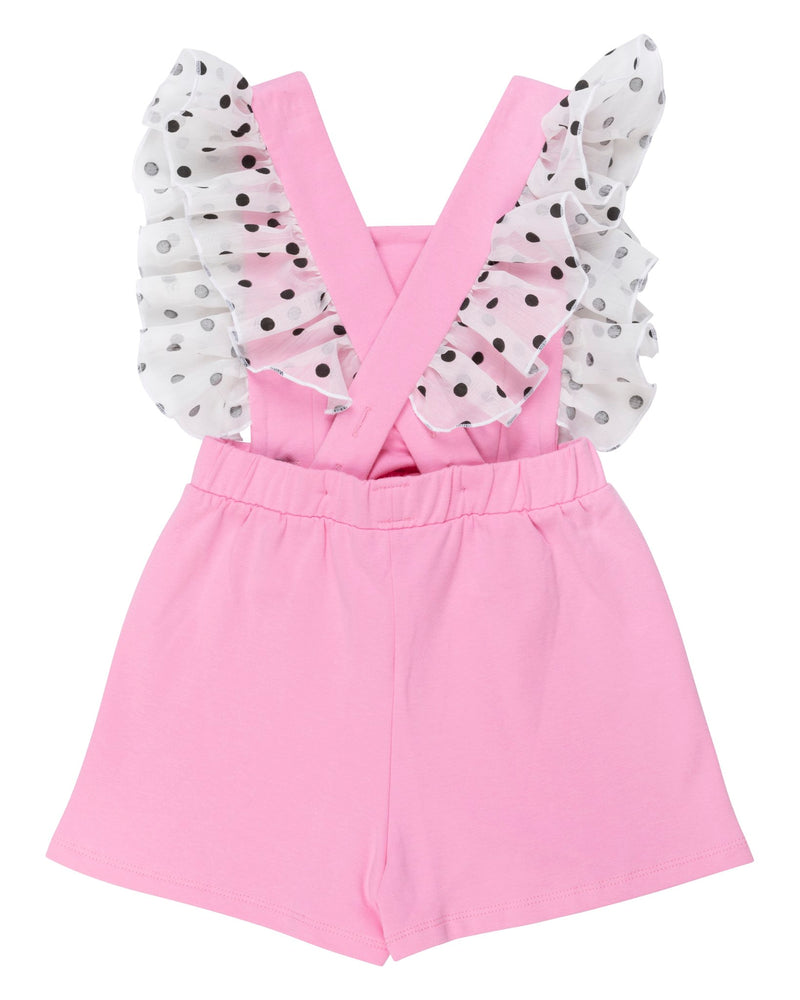 Frill Pink playsuit